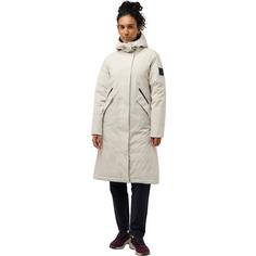 Rückansicht von Jack Wolfskin BRANDENBURGER COAT W Parka Damen seal