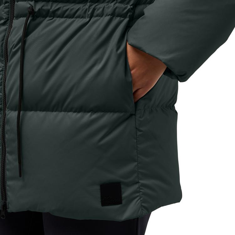 Jack Wolfskin Jack Wolfskin KIRSCHALLEE JKT W Daunenjacke Damen - slate green - 5 | SportScheck