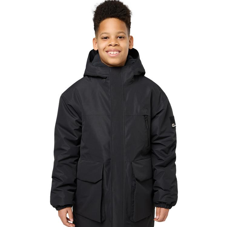 Jack Wolfskin Jack Wolfskin TEEN 2L INS PARKA Y Parka Kinder - granite black - 0 | SportScheck