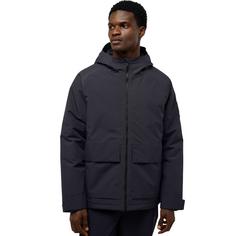 Rückansicht von Jack Wolfskin TEMPELTOR JKT M Funktionsjacke Herren phantom