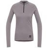 Jack Wolfskin BIKE COMMUTE HZ W Sweatshirt Damen - dark taupe