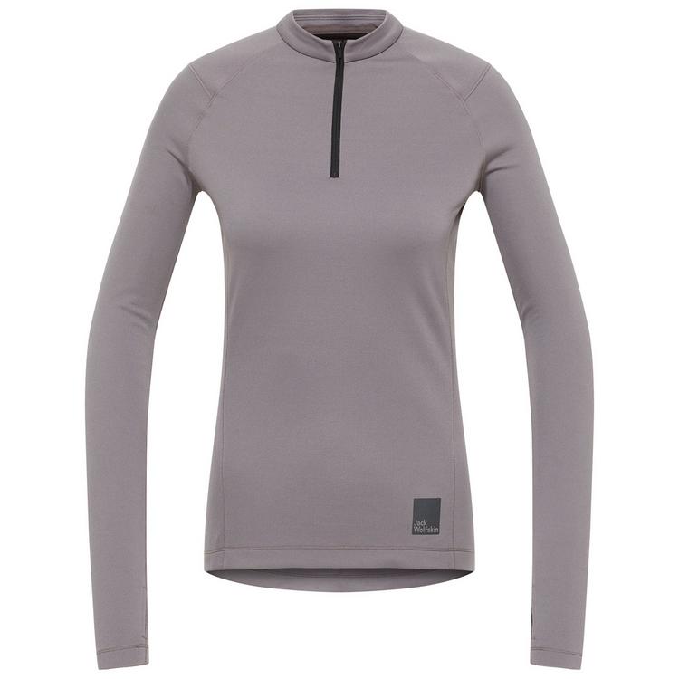 Jack Wolfskin Jack Wolfskin BIKE COMMUTE HZ W Sweatshirt Damen - dark taupe - 0 | SportScheck