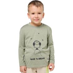 Rückansicht von Jack Wolfskin SMILEYWORLD LONGSLEEVE K Funktionsshirt Kinder mint leaf