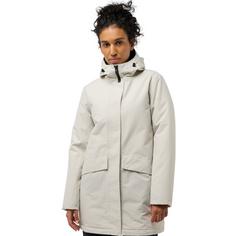 Rückansicht von Jack Wolfskin TEMPELHOF COAT W Funktionsmantel Damen seal