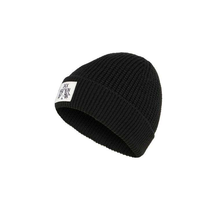 Jack Wolfskin Jack Wolfskin BADGE BEANIE Stirnband - black - 0 | SportScheck