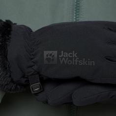 Rückansicht von Jack Wolfskin HIGHLOFT GLOVE K Handschuhe Kinder black