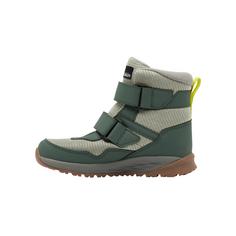 Rückansicht von Jack Wolfskin POLAR BEAR-B TEXAPORE MID VC K Winterschuhe Kinder slate green