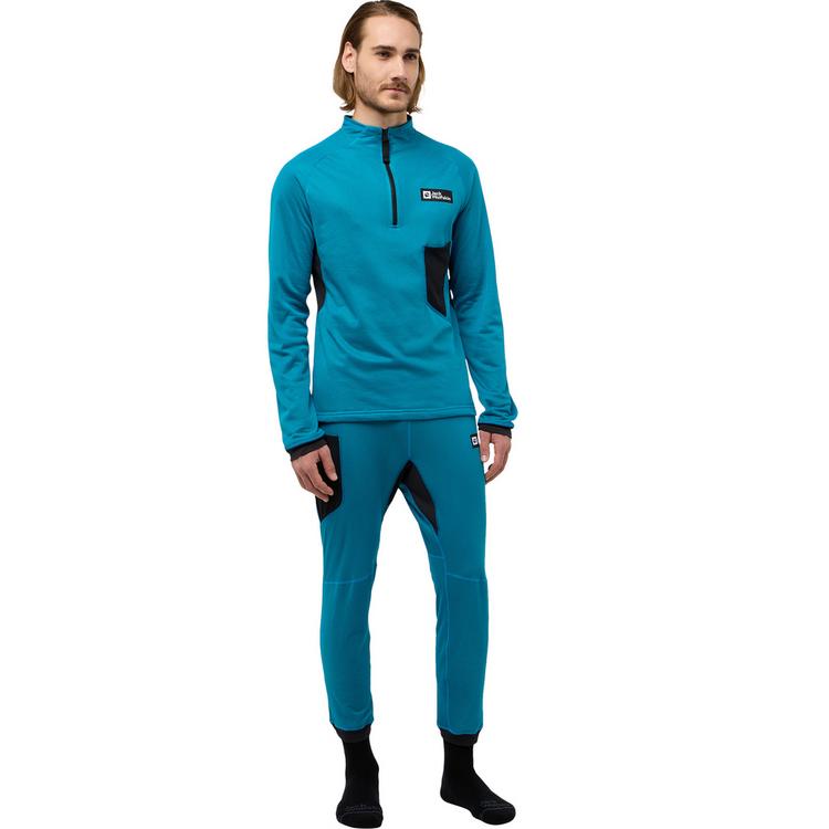 Jack Wolfskin Jack Wolfskin EXPDN OCTA HZ M Funktionsshirt Herren - everest blue - 3 | SportScheck