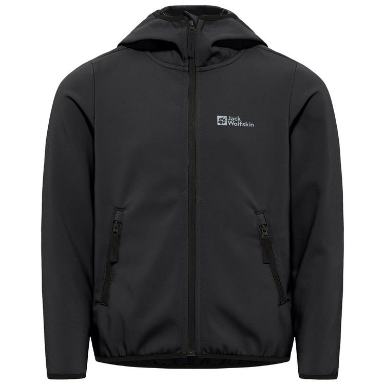 Jack Wolfskin Jack Wolfskin FOURWINDS JACKET KIDS Funktionsjacke Kinder - granite black - 0 | SportScheck