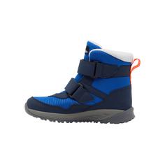 Rückansicht von Jack Wolfskin POLAR BEAR-B TEXAPORE MID VC K Winterschuhe Kinder crisp cobalt