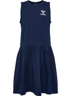 hummel hmlCAROLINE DRESS Tenniskleid Kinder BLACK IRIS