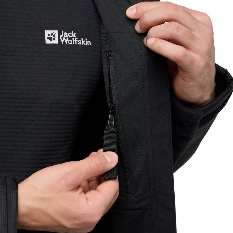 Jack Wolfskin Jack Wolfskin EXPDN BLIZZARD JKT M Fleecejacke Herren - black - 6 | SportScheck