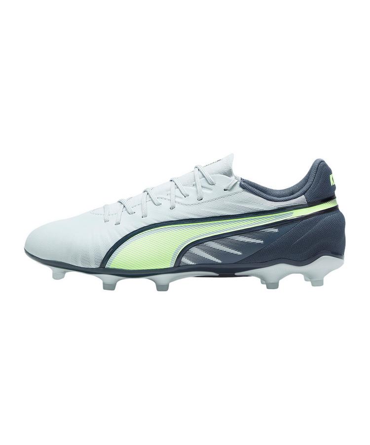 PUMA PUMA KING Match FG/AG Lights Out Fu&szlig;ballschuhe - blaugruen - 0 | SportScheck