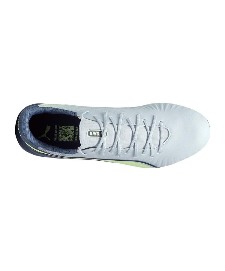 PUMA PUMA KING Match FG/AG Lights Out Fu&szlig;ballschuhe - blaugruen - 1 | SportScheck