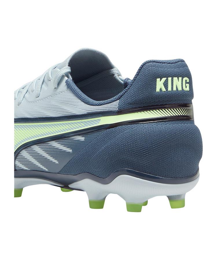 PUMA PUMA KING Match FG/AG Lights Out Fu&szlig;ballschuhe - blaugruen - 2 | SportScheck
