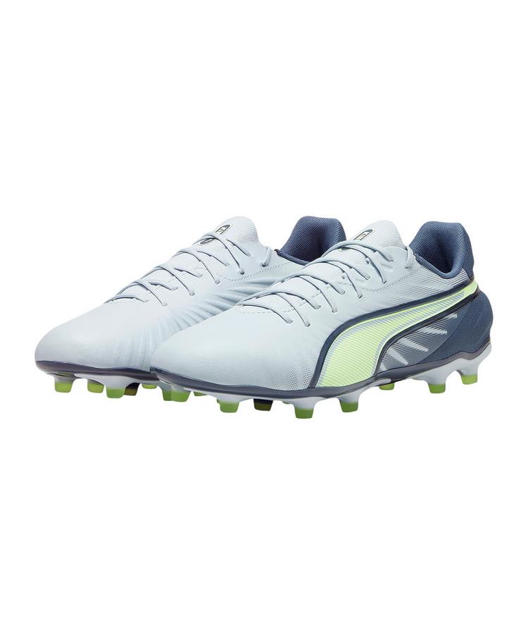 PUMA PUMA KING Match FG/AG Lights Out Fu&szlig;ballschuhe - blaugruen - 3 | SportScheck