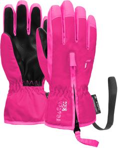 Reusch Ben Skihandschuhe Kinder 3329 fuchs purp/knockout pink