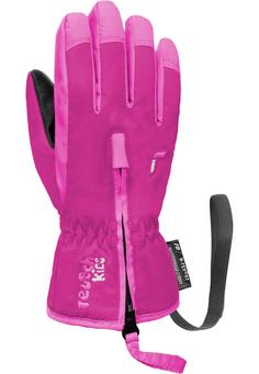 Rückansicht von Reusch Ben Skihandschuhe Kinder 3329 fuchs purp/knockout pink