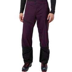 Rückansicht von Jack Wolfskin ALPSPITZE TOUR 3L PANTS M Softshellhose Herren midnight plum