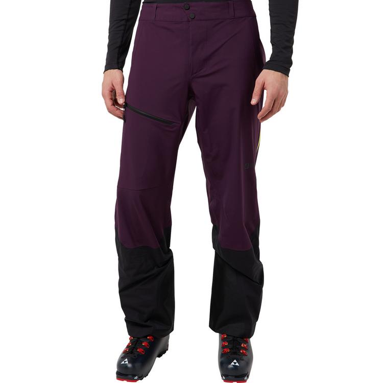 Jack Wolfskin Jack Wolfskin ALPSPITZE TOUR 3L PANTS M Softshellhose Herren - midnight plum - 0 | SportScheck
