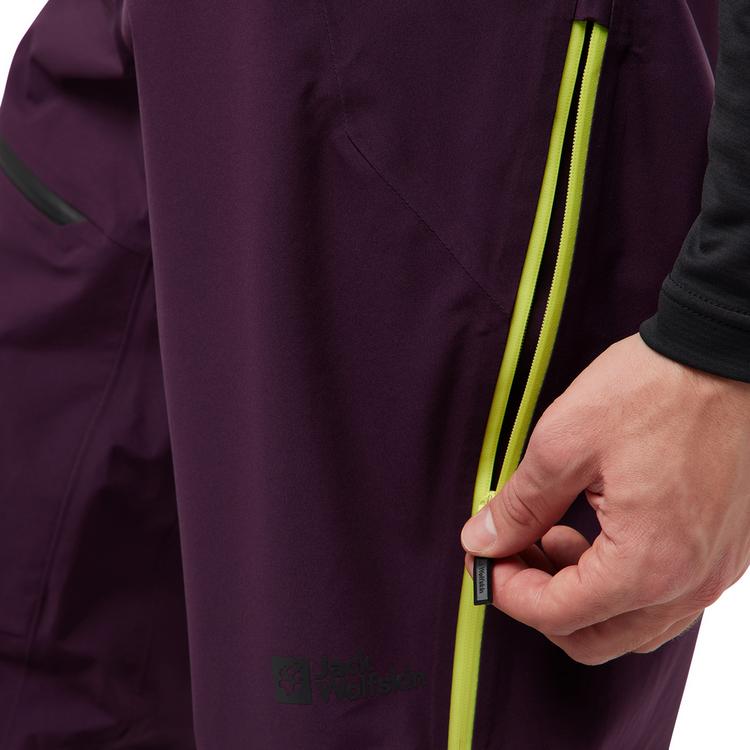 Jack Wolfskin Jack Wolfskin ALPSPITZE TOUR 3L PANTS M Softshellhose Herren - midnight plum - 2 | SportScheck