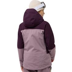 Rückansicht von Jack Wolfskin ALPSPITZE TOUR 3L JKT W Funktionsjacke Damen wild blossom