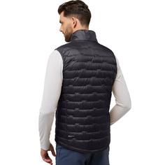 Rückansicht von Jack Wolfskin PASSAMANI DOWN VEST M Daunenweste Herren phantom