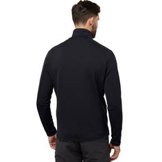 Rückansicht von Jack Wolfskin DORMER JKT M Fleecejacke Herren black