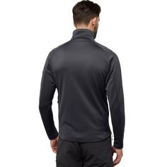 Rückansicht von Jack Wolfskin ALPGRAT FZ M Fleecejacke Herren nature blue