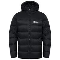 Jack Wolfskin NEBELHORN DOWN HOODY M Daunenjacke Herren - black