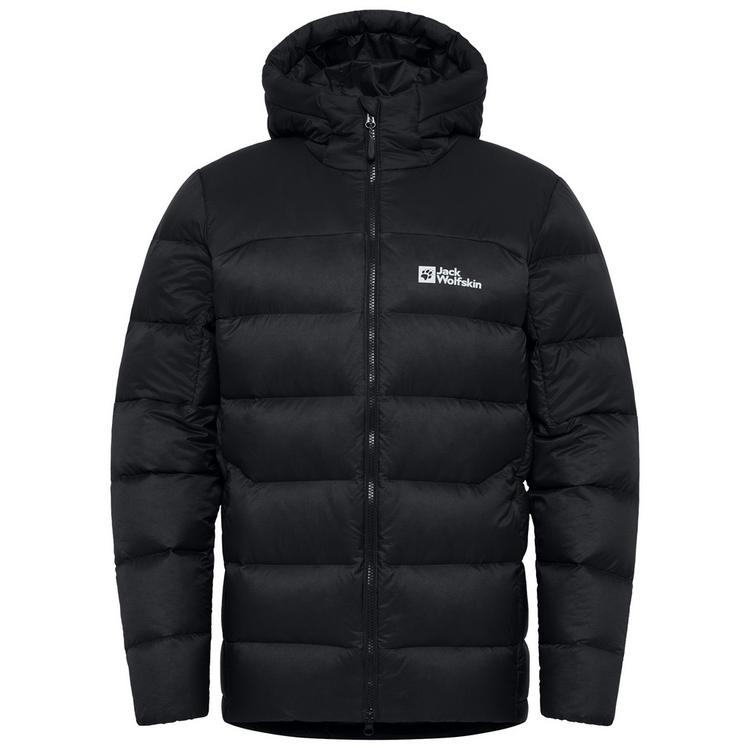 Jack Wolfskin Jack Wolfskin NEBELHORN DOWN HOODY M Daunenjacke Herren - black - 0 | SportScheck