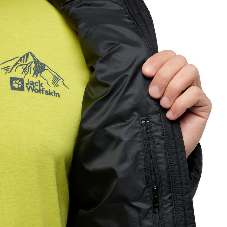 Jack Wolfskin Jack Wolfskin NEBELHORN DOWN HOODY M Daunenjacke Herren - black - 7 | SportScheck