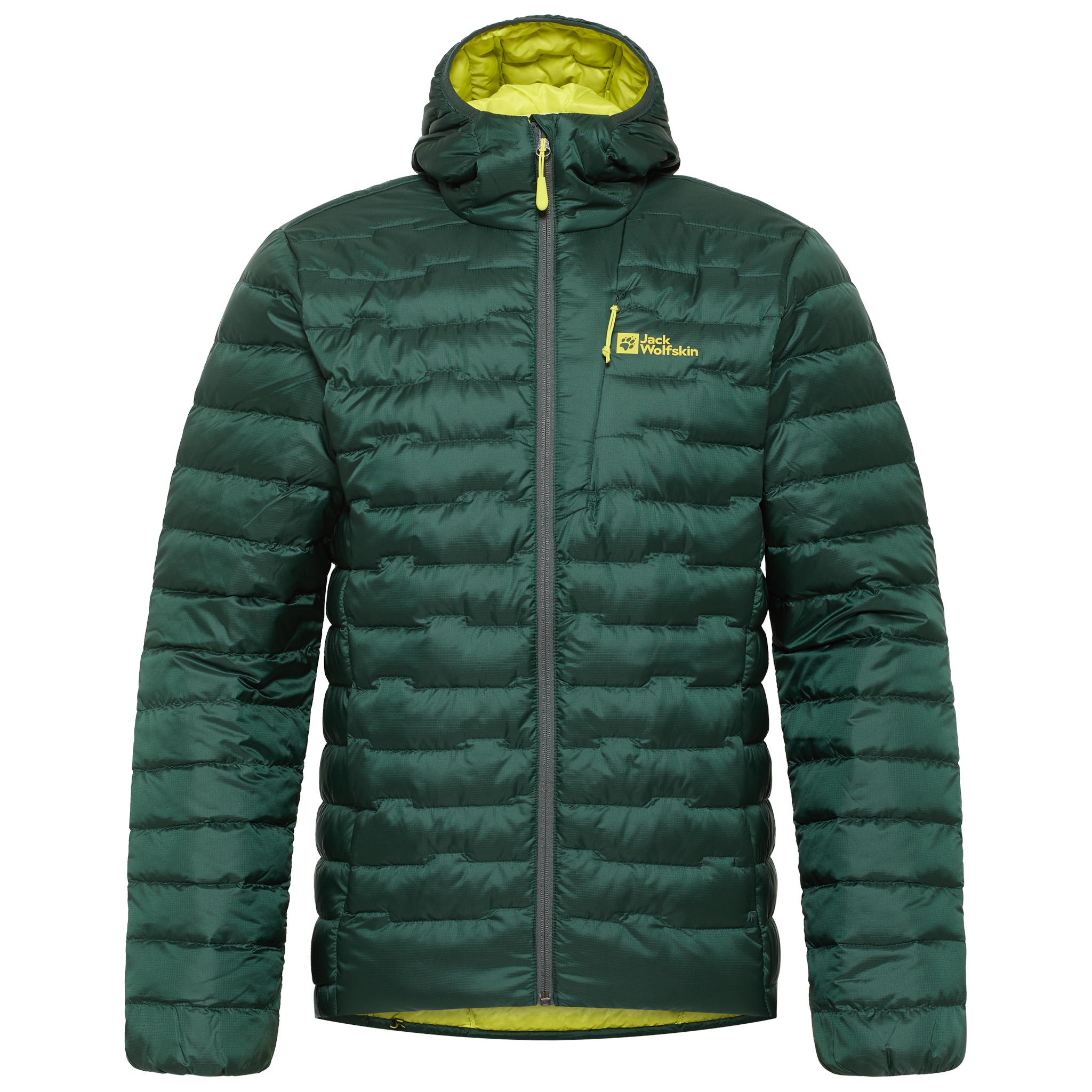 Jack Wolfskin PASSAMANI DOWN HOODY M Daunenjacke Herren black