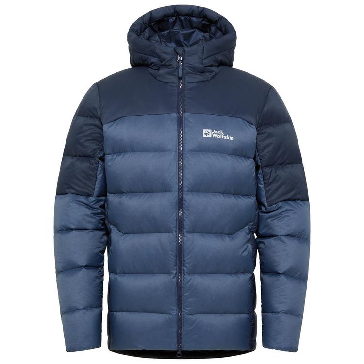 Jack Wolfskin Jack Wolfskin NEBELHORN DOWN HOODY M Daunenjacke Herren - hot choc - 0 | SportScheck