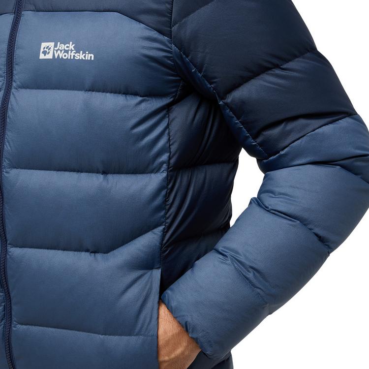 Jack Wolfskin Jack Wolfskin NEBELHORN DOWN HOODY M Daunenjacke Herren - hot choc - 2 | SportScheck