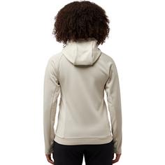 Rückansicht von Jack Wolfskin ALPGRAT XT JKT W Fleecejacke Damen mineral red