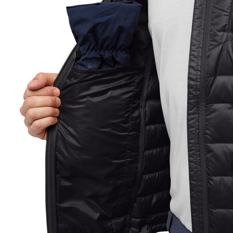 Jack Wolfskin Jack Wolfskin PASSAMANI DOWN JKT M Daunenjacke Herren - phantom - 2 | SportScheck