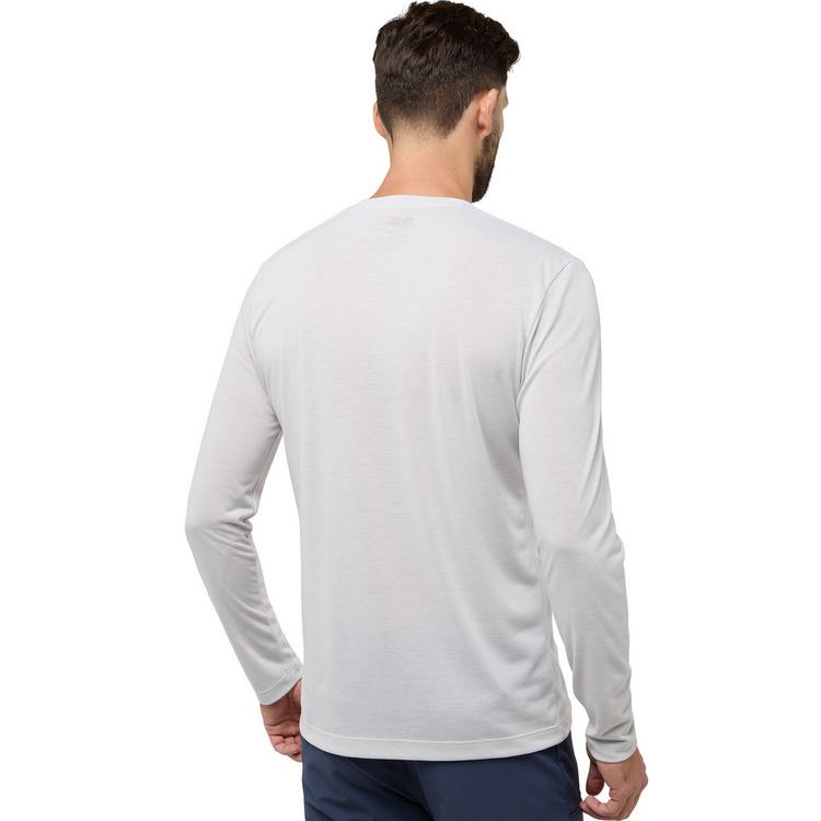 Jack Wolfskin Jack Wolfskin VONNAN LS T M Funktionsshirt Herren - cool grey - 1 | SportScheck