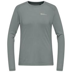 Jack Wolfskin VONNAN LS T W Funktionsshirt Damen slate green