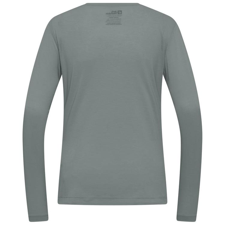 Jack Wolfskin Jack Wolfskin VONNAN LS T W Funktionsshirt Damen - slate green - 0 | SportScheck