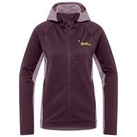Jack Wolfskin ALPGRAT XT JKT W Fleecejacke Damen - midnight plum