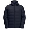 Jack Wolfskin ATHER DOWN HOODY M Daunenjacke Herren - black