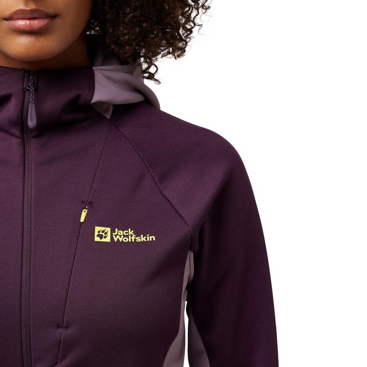 Jack Wolfskin Jack Wolfskin ALPGRAT XT JKT W Fleecejacke Damen - midnight plum - 1 | SportScheck