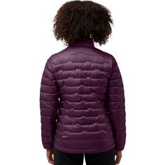 Rückansicht von Jack Wolfskin PASSAMANI DOWN JKT W Daunenjacke Damen midnight plum