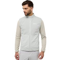 Rückansicht von Jack Wolfskin PRELIGHT INS VEST M Outdoorweste Herren cool grey