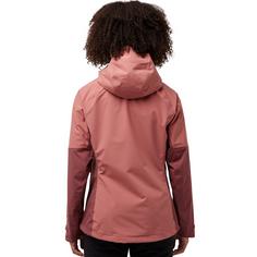 Rückansicht von Jack Wolfskin EAGLE PEAK 2L JKT W Funktionsjacke Damen mineral red