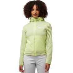 Rückansicht von Jack Wolfskin PRELIGHT INS JKT W Funktionsjacke Damen cool matcha