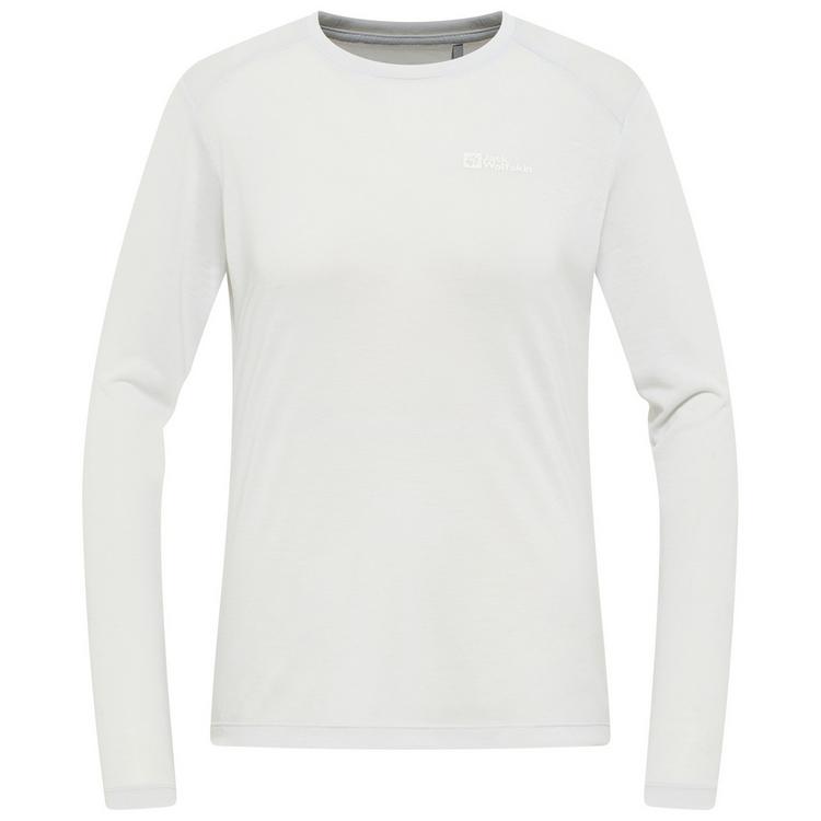 Jack Wolfskin Jack Wolfskin VONNAN LS T W Funktionsshirt Damen - cool grey - 0 | SportScheck