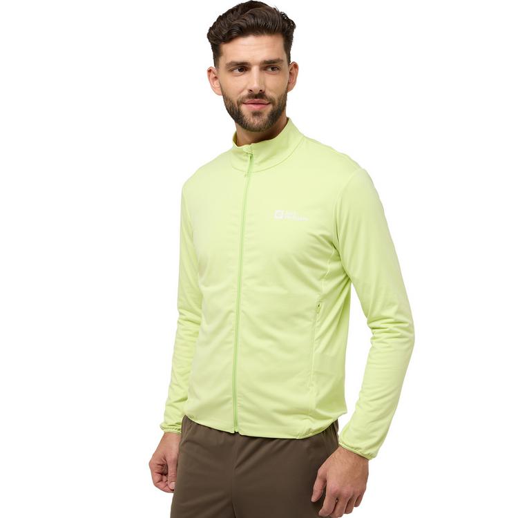 Jack Wolfskin Jack Wolfskin PRELIGHT TRAIL FZ M Fleecejacke Herren - cool matcha - 0 | SportScheck