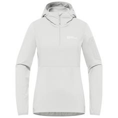 Jack Wolfskin PRELIGHT TRAIL HOODY W Fleecejacke Damen cool grey